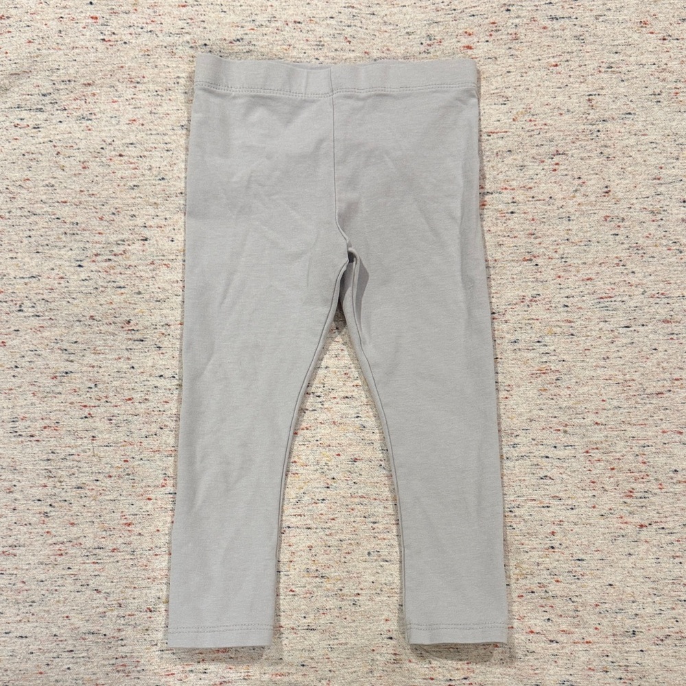Gray Kids Leggings